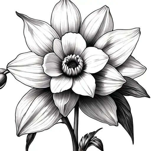 Daffodil Lilly Delphinium Chrysanthemum