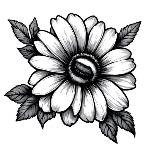 Flower And Bee Design