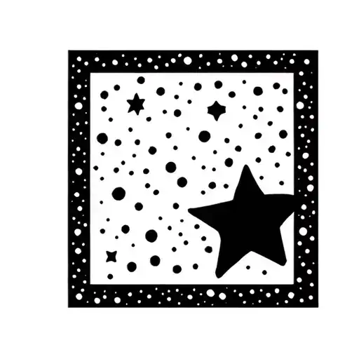 Coverup Stars And Dots