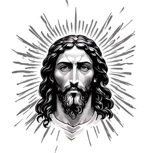 Jesus With Arabic Calligraphy