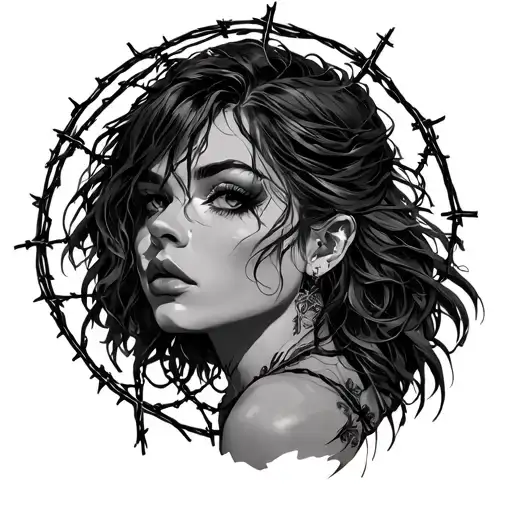 Barb Wire Halo