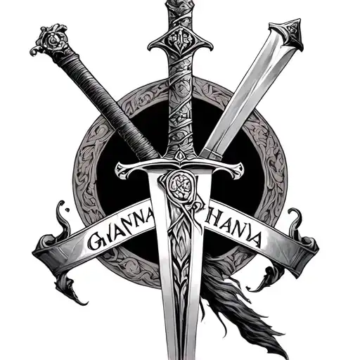 The Name Giavanna And A Sword