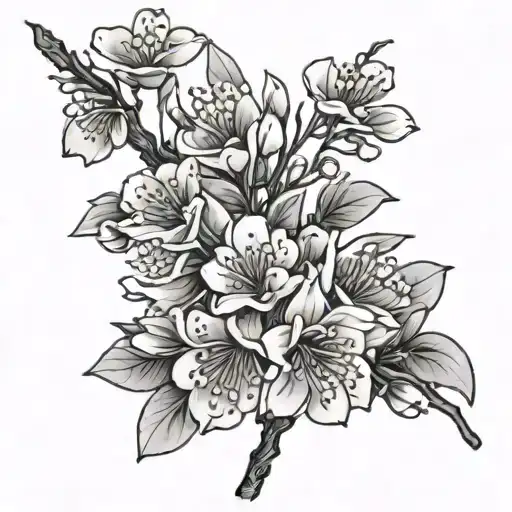 Cherry Blossoms Wrap