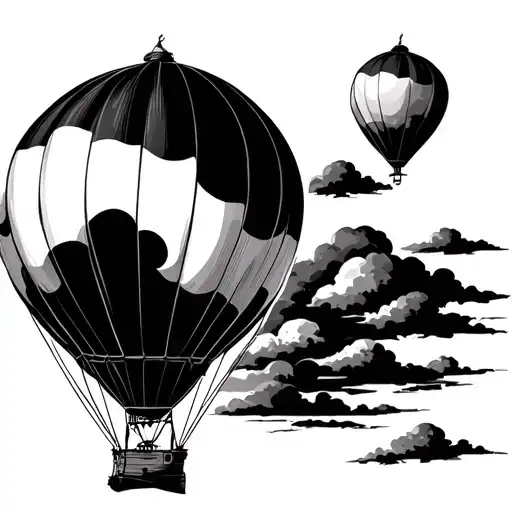 Hot Air Balloon Traditional Style
