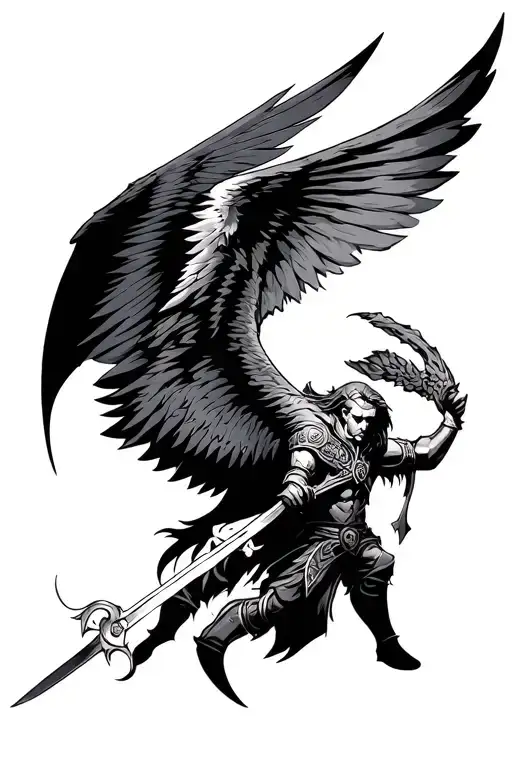 Angle Religios Warrior