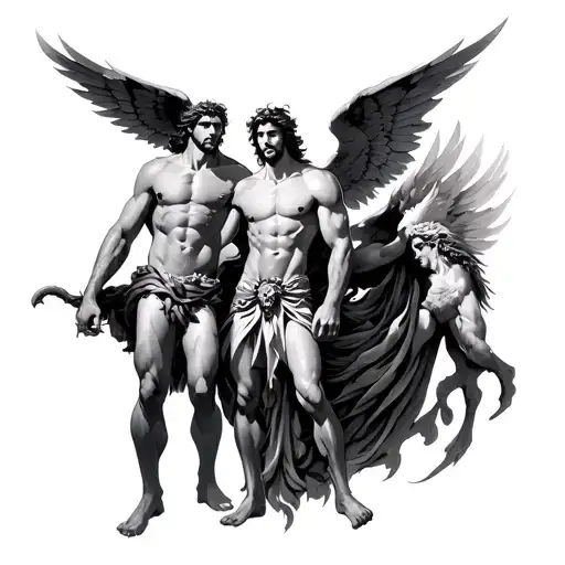 Icarus Hercules And Perseus