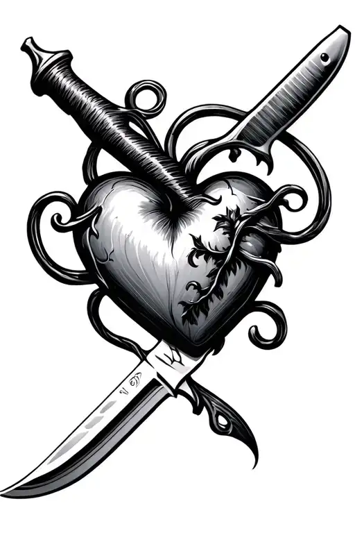 Heart And Knife