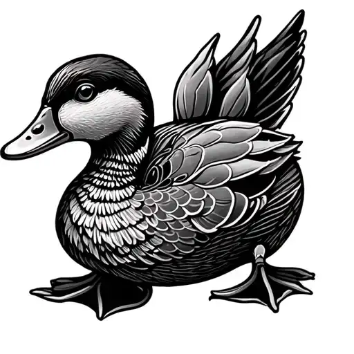 Duck Outline