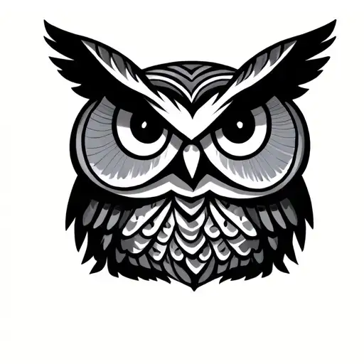 Minimalist Owl