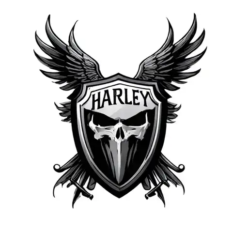 Harley Bar And Shield