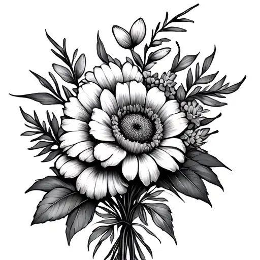 Birth Flower Bouquet