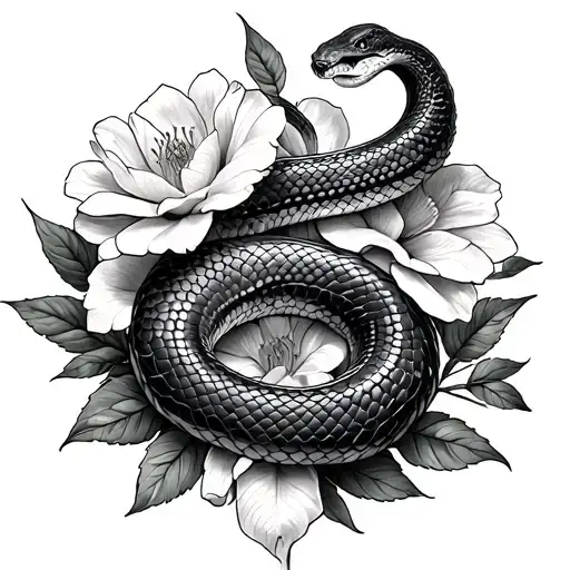 Snakes And Flowers
