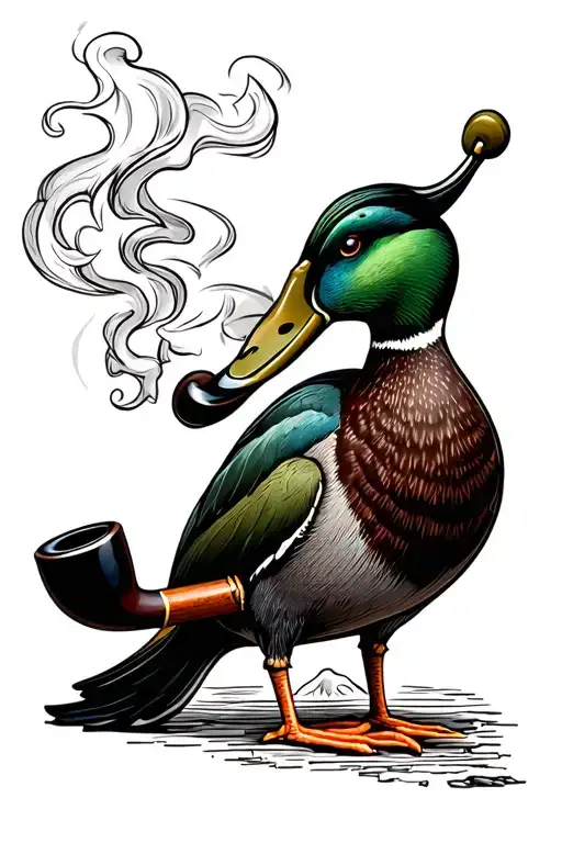 Mallard Smoking Pipe