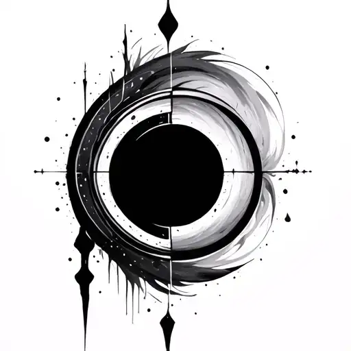 Circular Tattoo Design