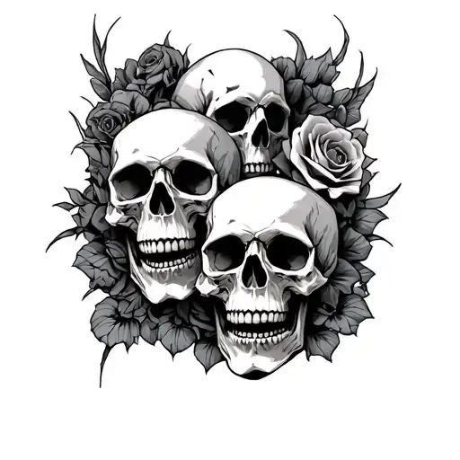 Skulls Surrounded