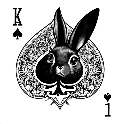 Queen Of Spades Playboy Bunny