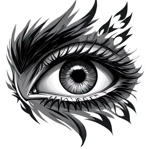 Aztec And Eye Inside