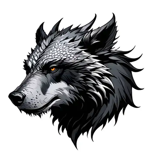 Bear Wolf Dragon