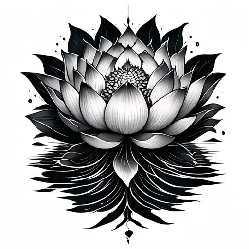 The Word Ethereal With A Lotus Flower At The End Of It