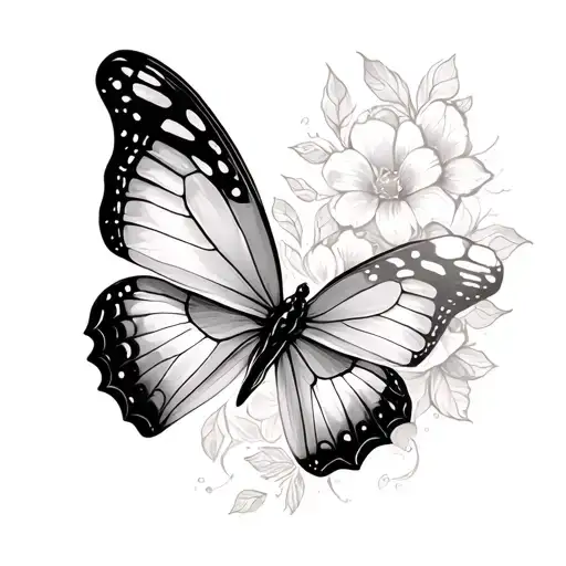 Butterfly Tattoo Design