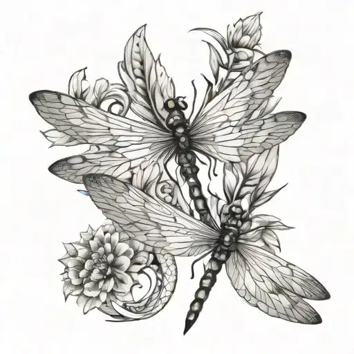 Dragonflies Greif And Recovery