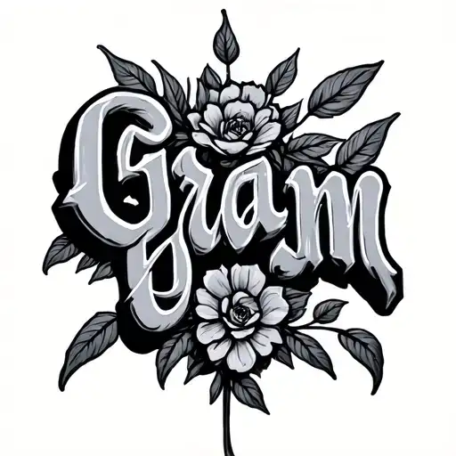 Gran Written In The Stem
