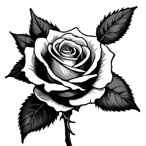 Small Rose That Says I Love You