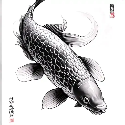 Koi Fish With Likoris