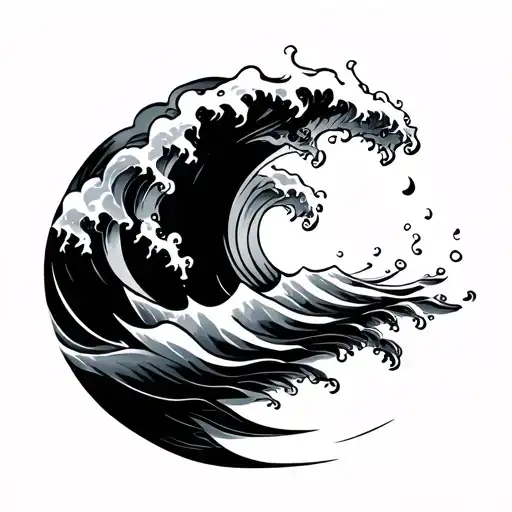 Thick Simple Wave
