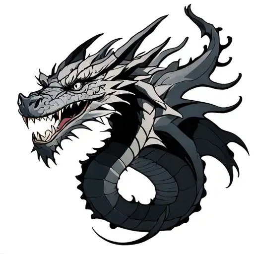 Draken Dragon Tattoo From Tokyo Revengers Sh 1 Uniform &