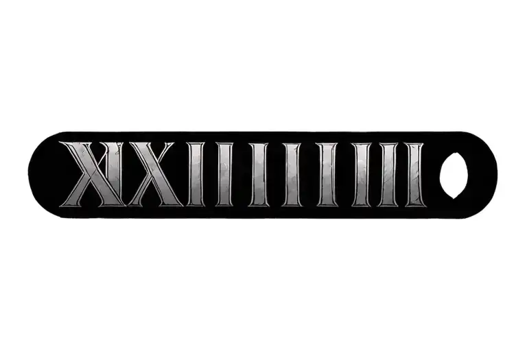Roman Numeral 3