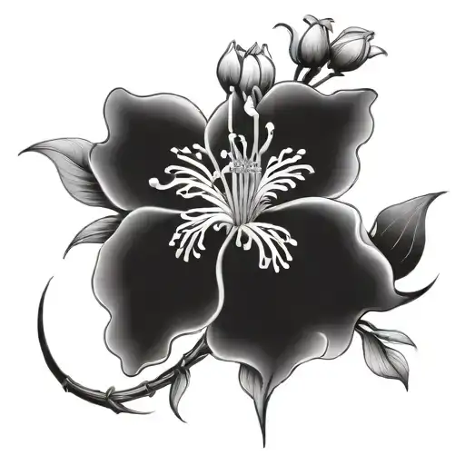 May September August June Birth Flower For Spine