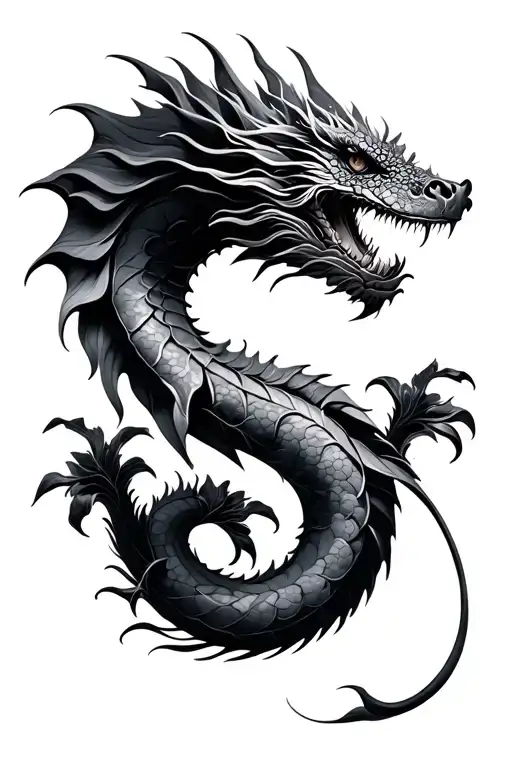 Dragon Flower Blooming