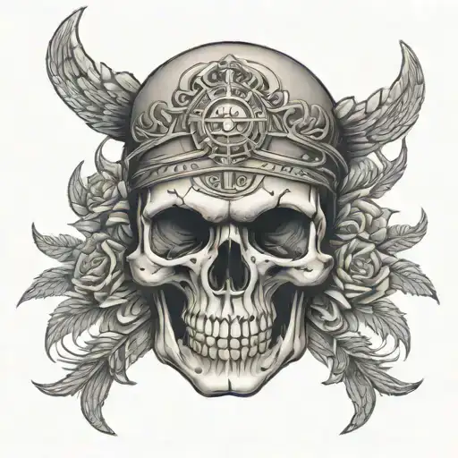 Skull With Third Eye