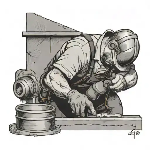 Concrete Worker Pouring Concrete