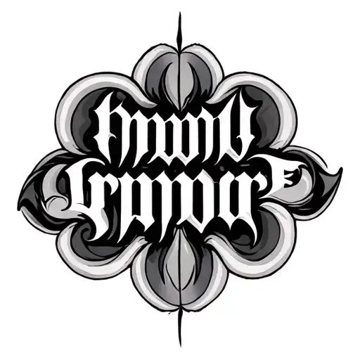 Two Word Ambigram Generator