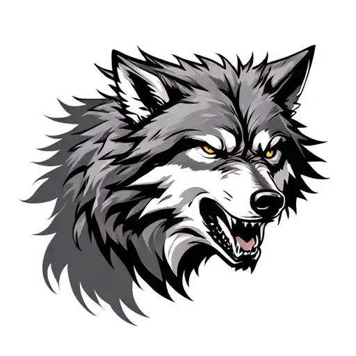 Angry Wolf