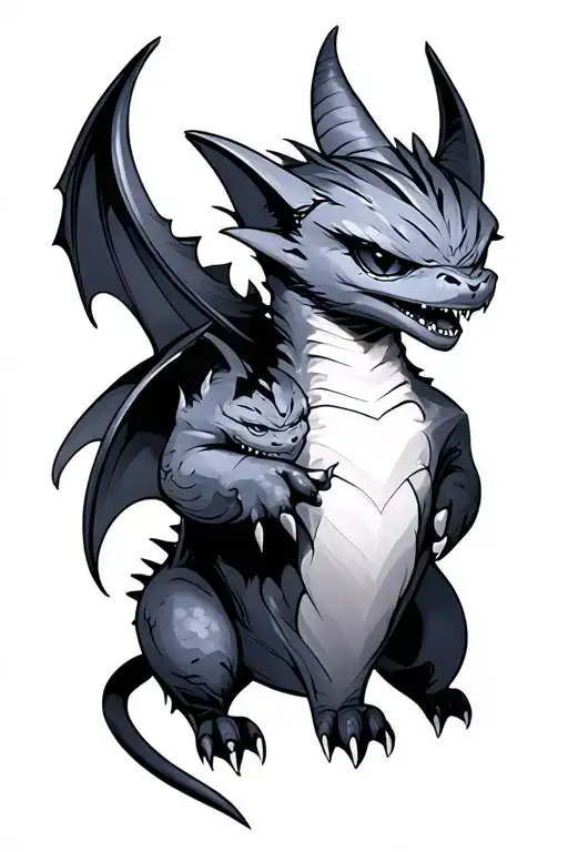 Real Toothless And Light Fury Matching Tattoos Inspired