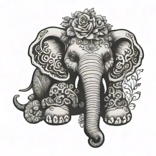 Stuffed Animal Elephant Sitting