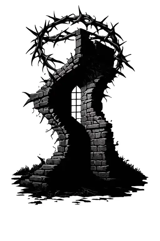 Crown Of Thorns With The Gate Way To Heaven Gates