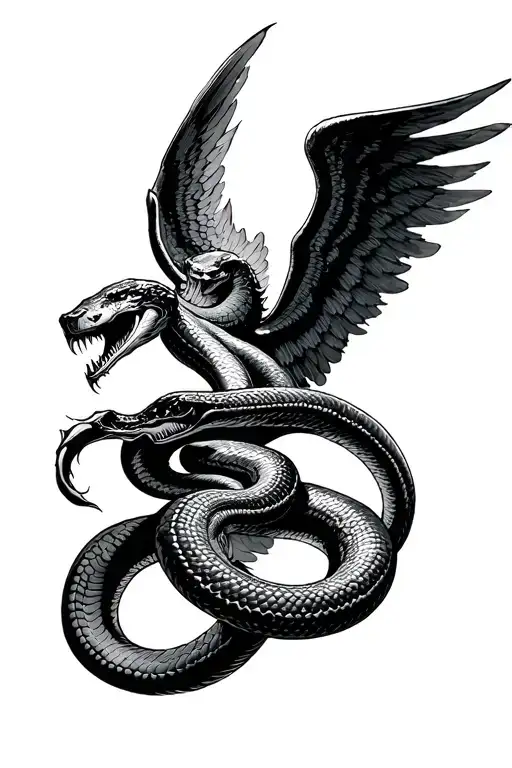 Archangel Choking Snake