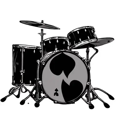 Drums And Ace Of Spades