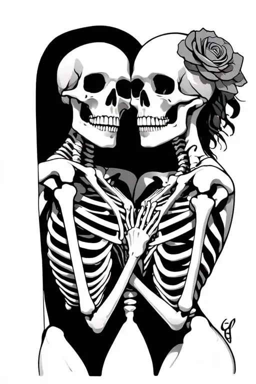 Couple Skeleton