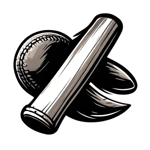Cricket Bat And Ball