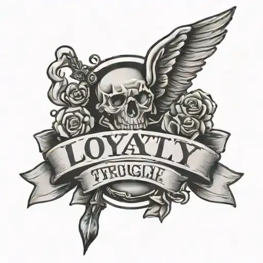 Loyalty Struggle Hard Work Design