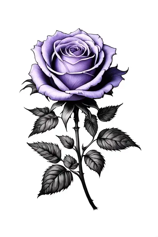 A Violet Rose