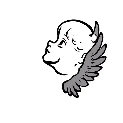 Baby Angel Wi The Wings