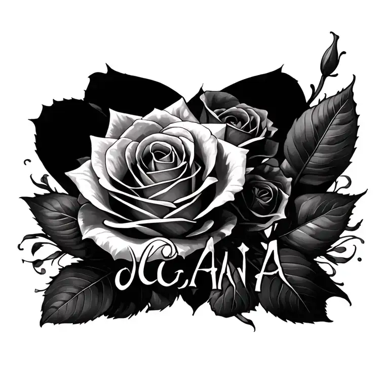 Roses And The Name Oceana