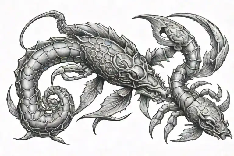 Pisces Sagittarius Scorpion