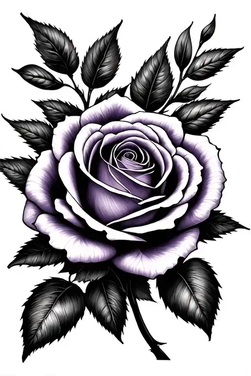 A Violet Rose